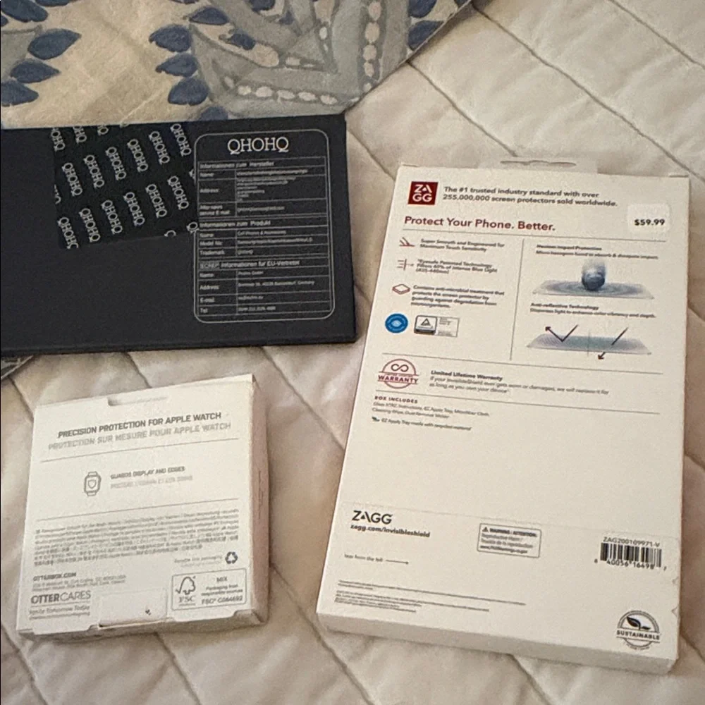 iPhone and watch accessories OtterBox Exo Edge & 12 Pro Max screen protector